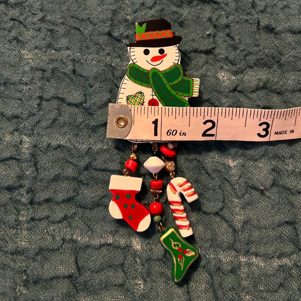 Snowman Pin - Picture 4 of 4